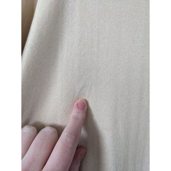 WORTH New York Silk Blend Shark Bite Hemline Crewneck Sweater - Picture 6 of 6